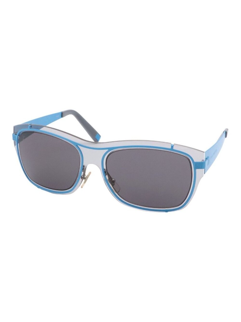 Louis Vuitton Sunglasses Eyewear One Lens Square Shape Smoke Blue